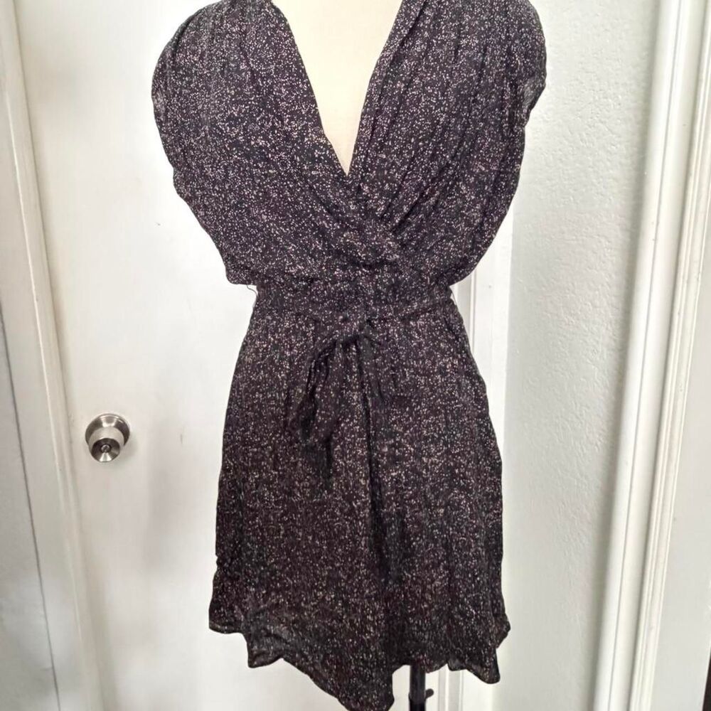 knotsisters.com Brown and Black Speckled Dress